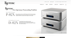 Desktop Screenshot of esoteric-usa.com